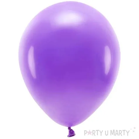 balony ekologiczne fioletowe partydeco 12 10 szt