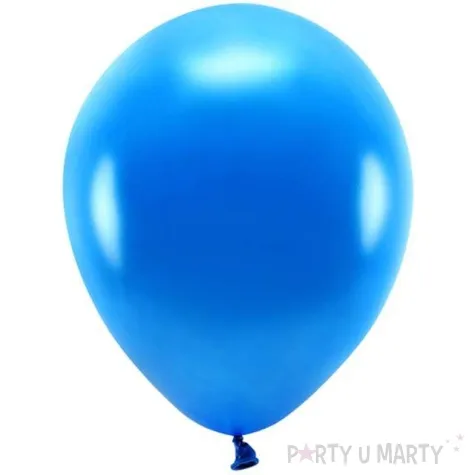 balony ekologiczne granatowy metalik partydeco 10 100 szt