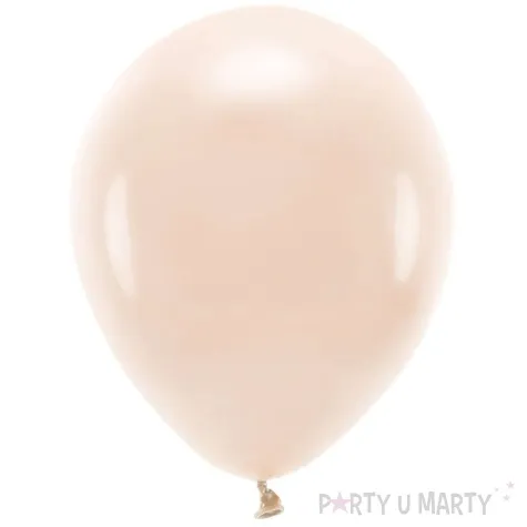 balony ekologiczne jasny brudny rozowy partydeco 12 10 szt