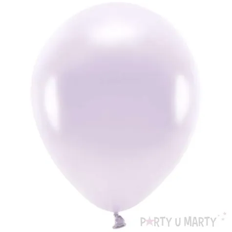 balony ekologiczne liliowy metalik partydeco 10 100 szt
