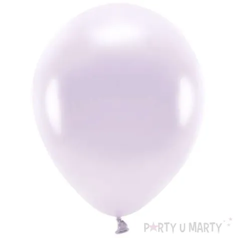balony ekologiczne liliowy metalik partydeco 12 10 szt