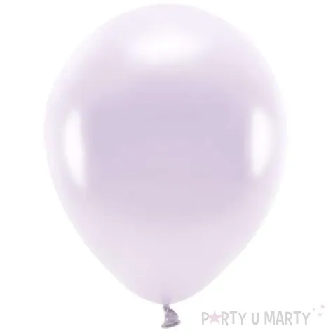 balony ekologiczne liliowy metalik partydeco 12 100 szt
