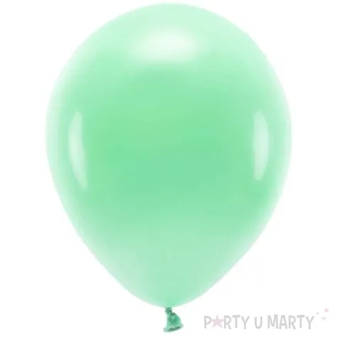 balony ekologiczne mietowe partydeco 10 100 szt