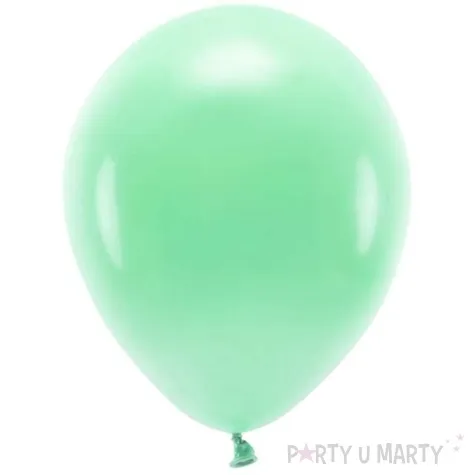 balony ekologiczne mietowy partydeco 12 100 szt