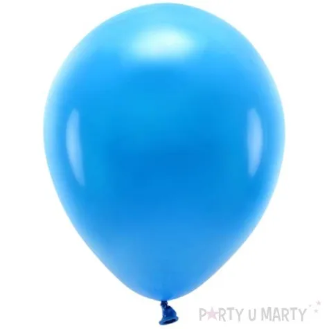 balony ekologiczne niebieskie partydeco 10 10 szt