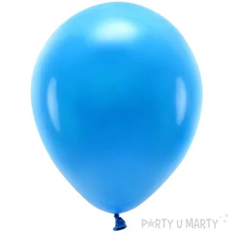 balony ekologiczne niebieskie partydeco 12 100 szt