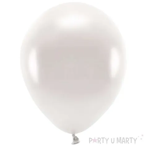 balony ekologiczne perlowy metalik partydeco 10 10 szt