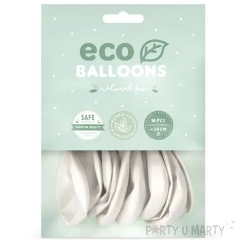balony ekologiczne perlowy metalik partydeco 12 10 szt