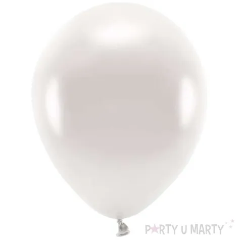 balony ekologiczne perlowy metalik partydeco 12 100 szt