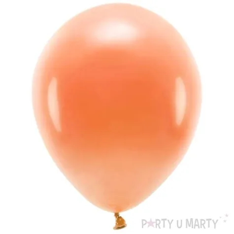 balony ekologiczne pomaranczowe partydeco 12 10 szt
