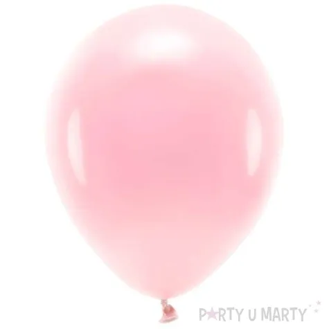 balony ekologiczne rozowe rumiane partydeco 12 10 szt