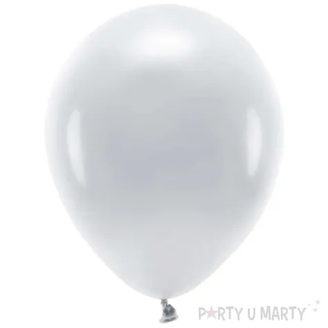 balony ekologiczne szare partydeco 10 10 szt