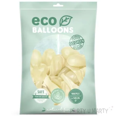 balony ekologiczne transparentne partydeco 12 100 szt