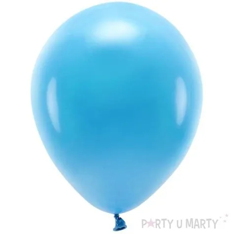 balony ekologiczne turkusowe partydeco 12 100 szt