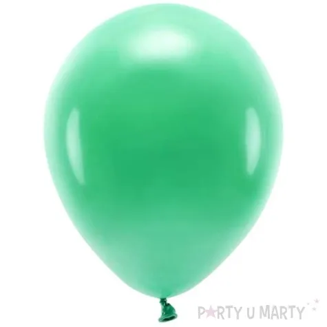 balony ekologiczne zielone partydeco 12 10 szt