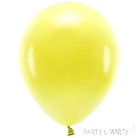 balony ekologiczne zolte partydeco 12 100 szt
