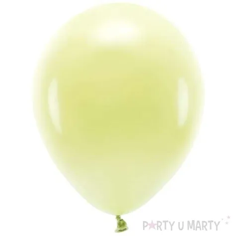 balony ekologiczne zolty jasny partydeco 10 100 szt