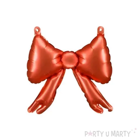 balony foliowe do girland kokardki dekoracja na urodziny wesele czerwone 13 5 5 szt shp