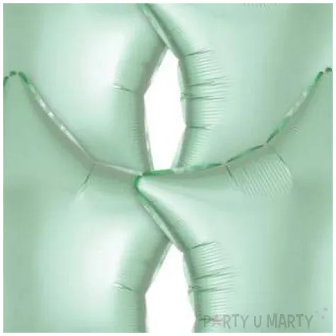 balony foliowe gwiazda mietowy satynowy amscan 19 str 4 szt