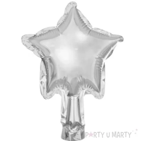 balony foliowe gwiazdka partydeco 5 25szt str