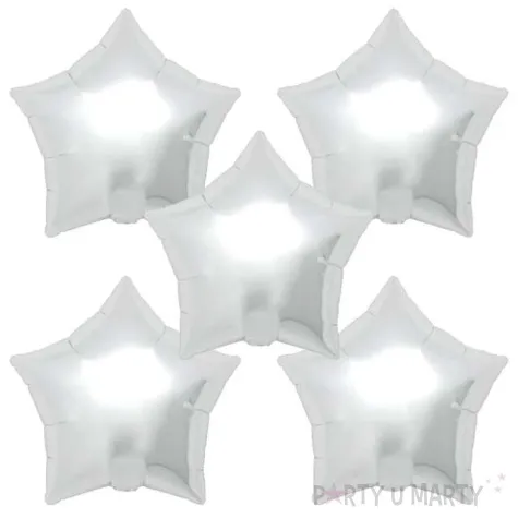 balony foliowe gwiazdy srebrny takarakosan 15 5 szt str