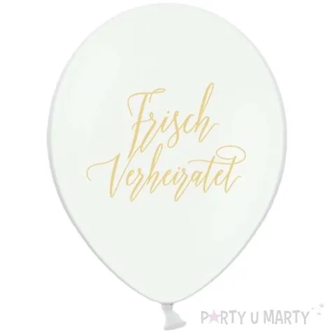 balony frisch verheiratet biale 12 strong 50 szt