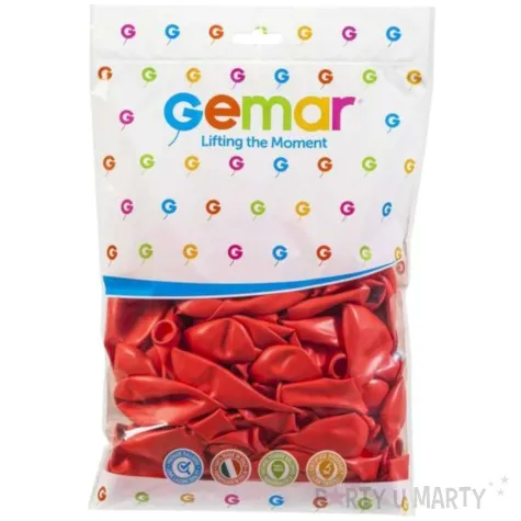 balony g90 pastel koralowe gemar 10 100 szt