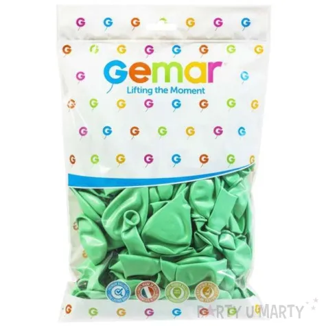 balony g90 pastel seledynowe gemar 10 100 szt