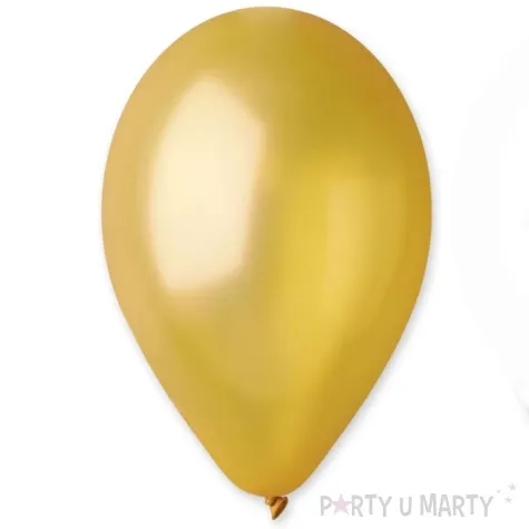 balony gm90 metalik zloty i czarny gemar 10 50 szt