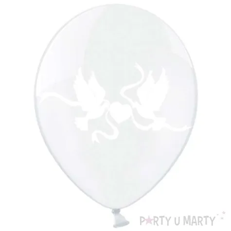 balony golabki crystal clear strong 12 50 szt