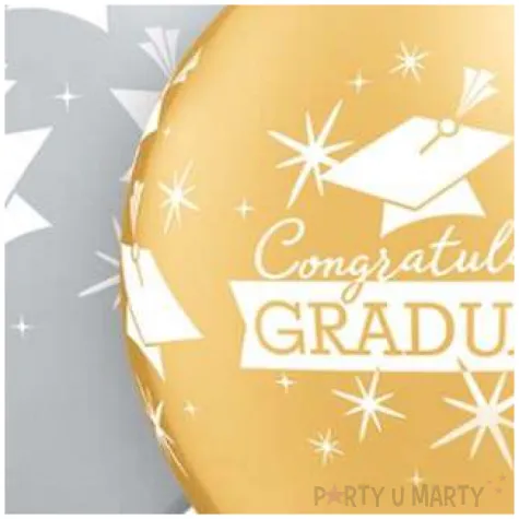 balony graduate mix qualatex 11 25 szt