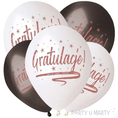 balony gratulacje gemar 13 5 szt