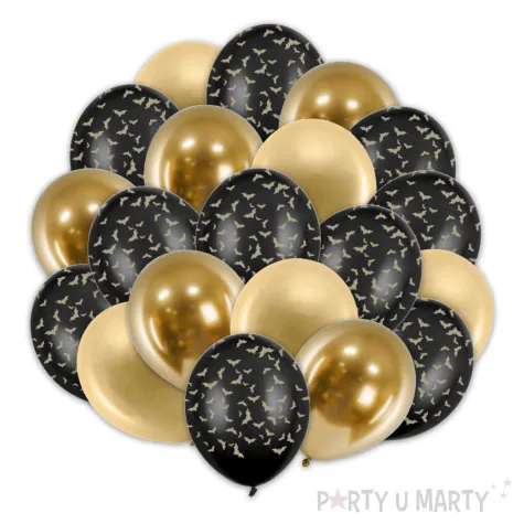 balony halloween glamour nietoperze czarny z oty 12 20 szt