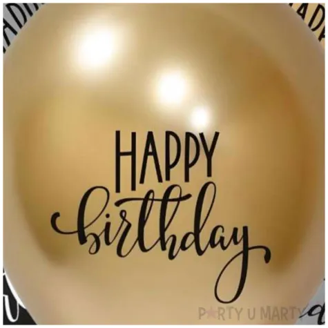 balony happy birthday glamour godan 12 5 szt