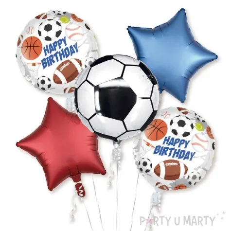 balony happy birthday pilka nozna koszykowka i inne sporty jix 18 4 szt