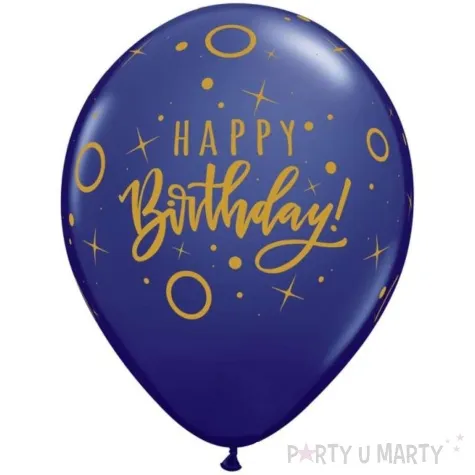 balony happy birthday qualatex 11 25 szt