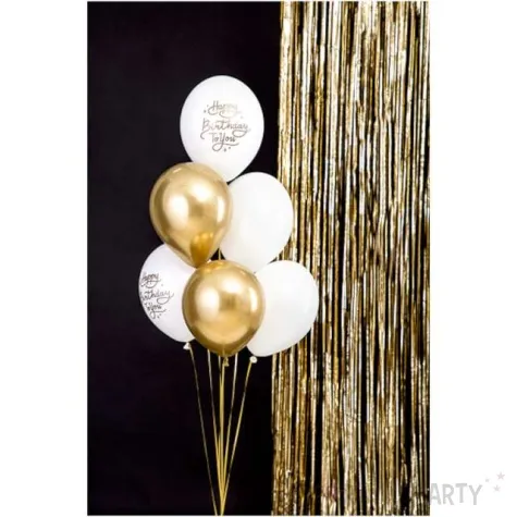 balony happy birthday to you biale partydeco 12 50 szt