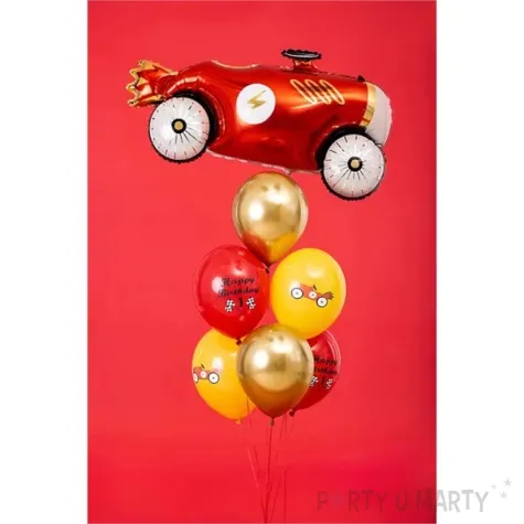 balony happy birthday wyscigowka partydeco 12 50 szt