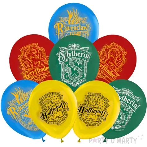 balony harry potter domy hogwartu procos 12 8 szt
