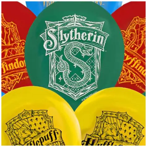 balony harry potter domy hogwartu procos 12 8 szt