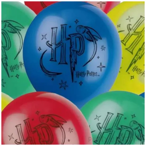 balony harry potter domy unique 12 8 szt