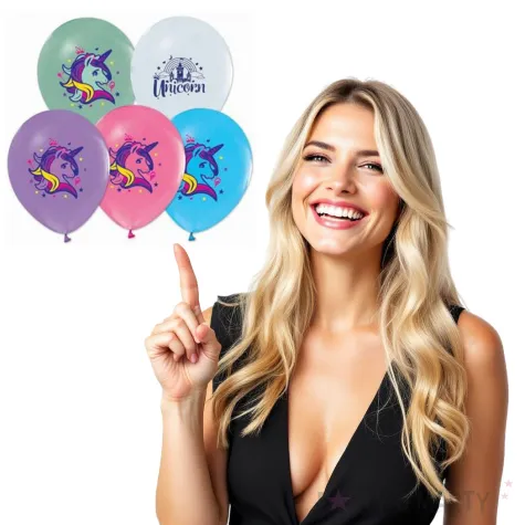 balony helium formula jednorozce godan 12 5 szt
