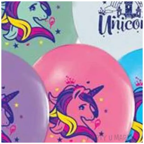 balony helium formula jednorozce godan 12 5 szt