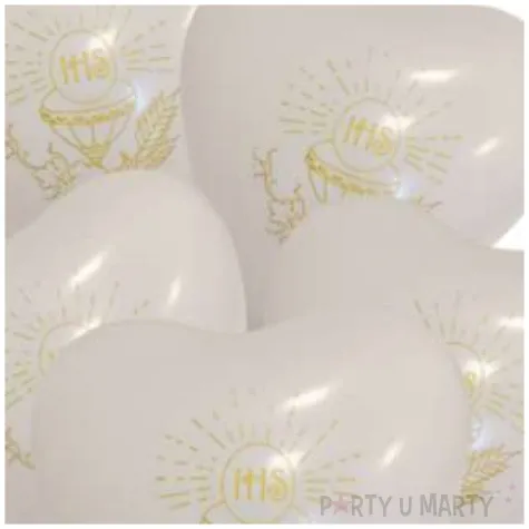 balony hostia ihs w sercu jix 12 6 szt hrt