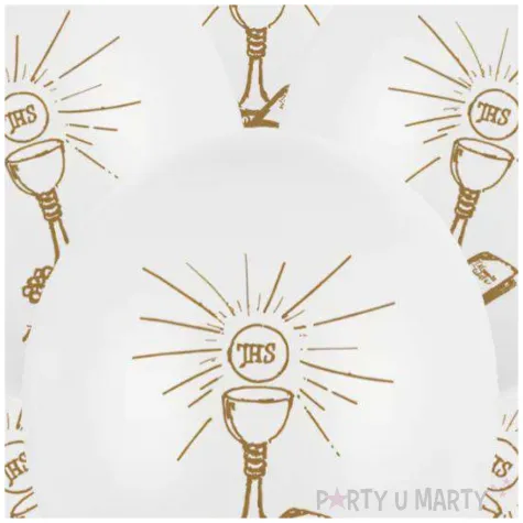 balony i komunia sw bialy strong 11 6 szt