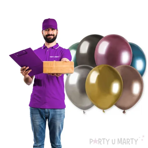balony imprezowe szalenstwo mix gemar 5 100 szt