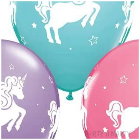 balony jednorozec mix qualatex 11 25 szt
