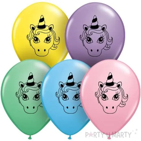 balony jednorozec qualatex 5 100 szt