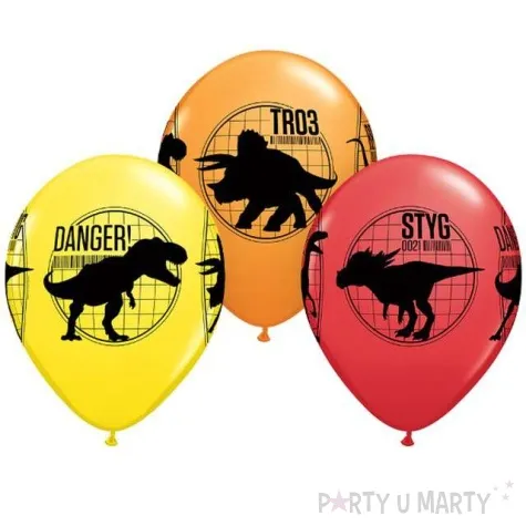 balony jurassic world mix qualatex 11 25 szt