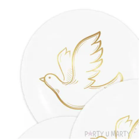 balony komunia swieta golab bialy partypal 12 5 szt